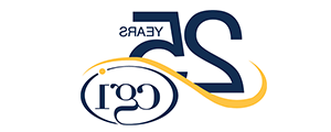 Cgi商业解决方案25周年纪念标志
